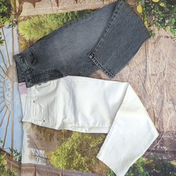 REVICE Denim - REVICE black white jeans size 27